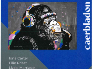 Caerbladon - Monkey Business- Malmesbury Young Person's Art Exhibition